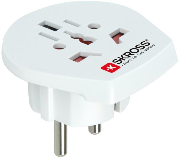 Hama Reisestecker World to Europe (Bulk Ware) weiss