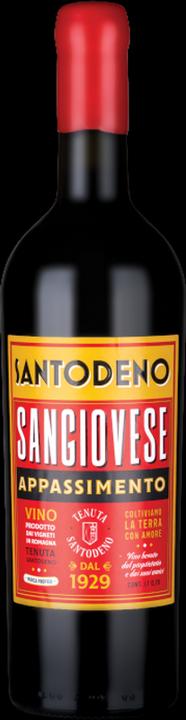 Actual product image Poderi dal Nespoli Sangiovese Romagna DOC Appassimento Santodeno (2023)