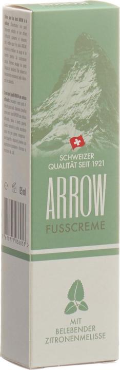Arrow Zitronenmelisse (Fusscrème & Fussgel, 65 ml)