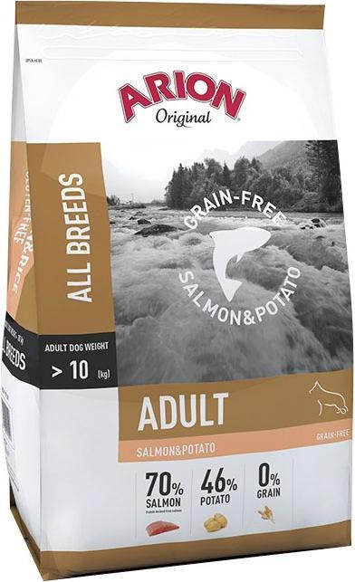 Produktbild Arion Dog Food - Grain-free - Salmon & Potato - 12 Kg (104961) (Adult, 1 Stk., 12000 g)