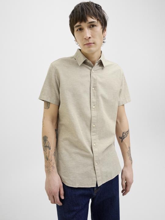 Produktbild Jack & Jones Jjebreeze Linen Blend Shirt Ss Sn (M)