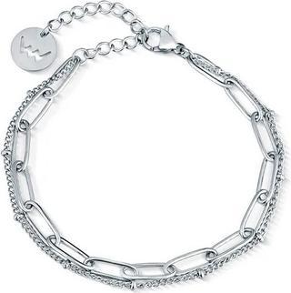 Immagine prodotto Vuch Bracciale moda in acciaio doppio Vovia Silver (Acciaio inossidabile)