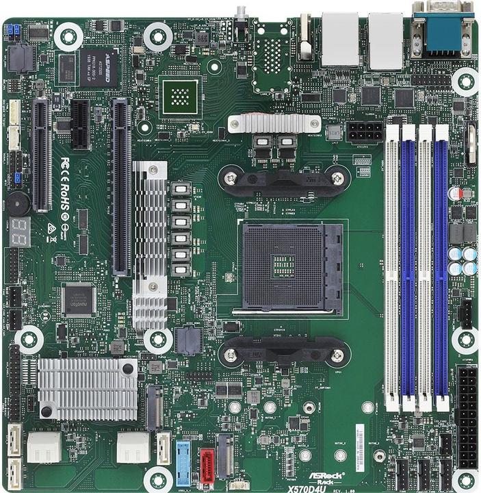 Image du produit AsRock X570D4U (AM4, AMD X570, mATX)