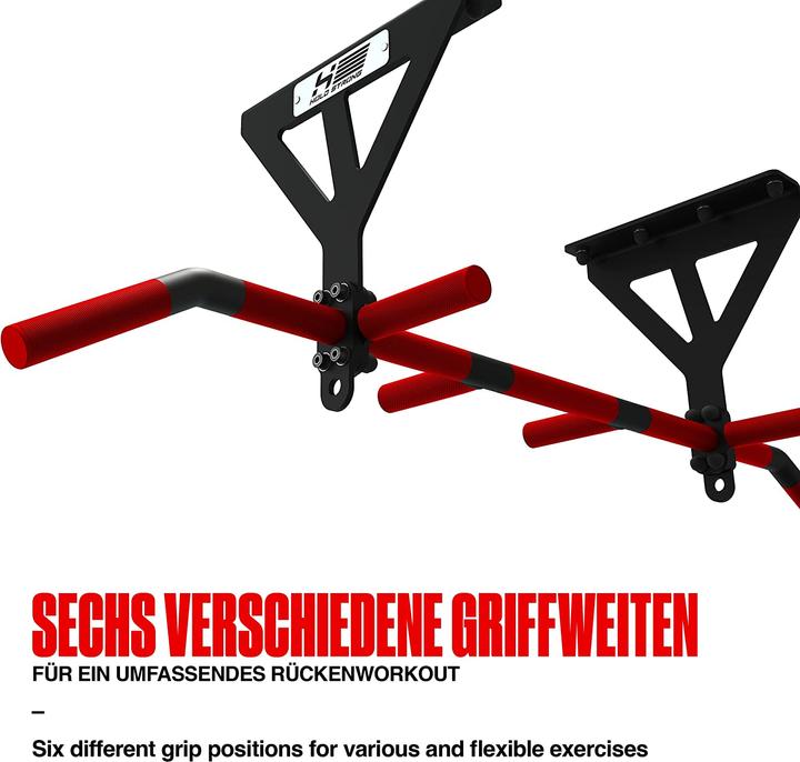 Produktbild Hold Strong Fitness Klimmzugstange für Deckenmontage