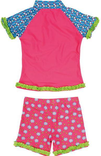 Image du produit Playshoes Set de bain anti-UV fleurs (98, 104)