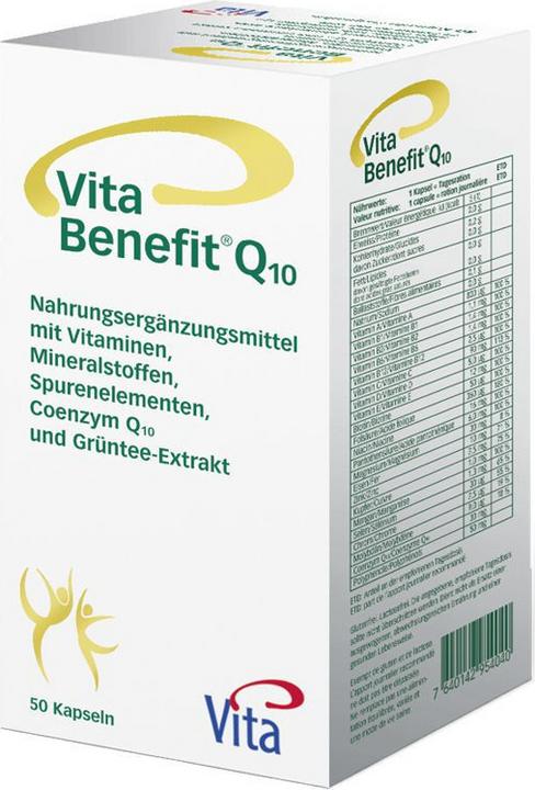 Vita Benefit Q10 (50 pièce(s), Capsules, 192 g)
