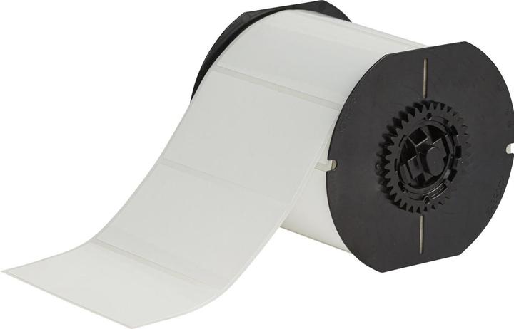 Actual product image Brady B33 Series environmentally friendly white polyester labels in matt finish
