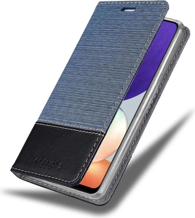 Produktbild Cadorabo Jeans Book Hülle (Samsung Galaxy M22, Samsung Galaxy A22, Samsung Galaxy A32)