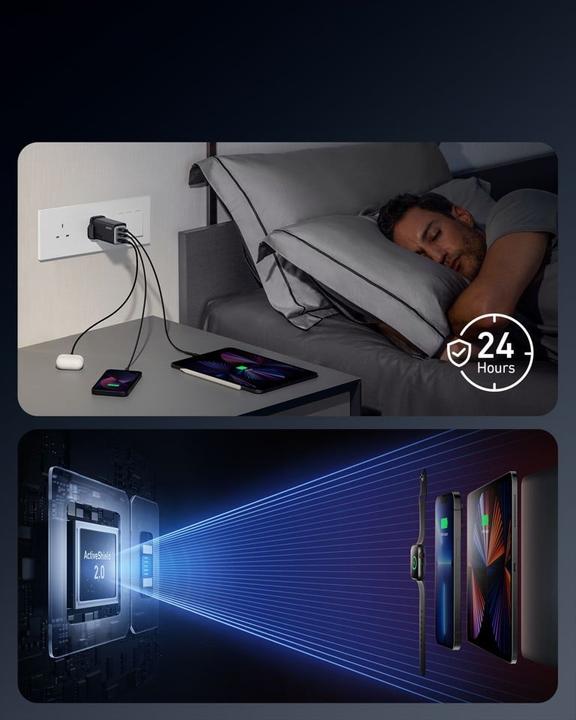 Actual product image Anker 737 GaN III (120 W)