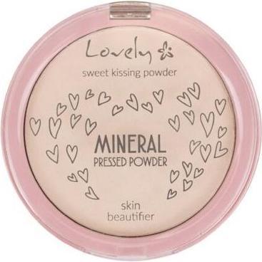 Actual product image Lovely Mineral Pressed Powder Transparent Highly Mattifying Mineral Face Fixer 10G