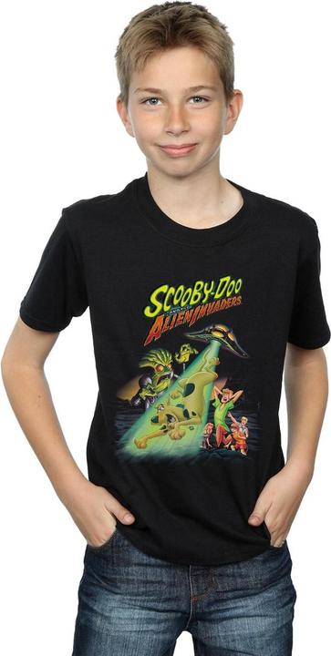 Actual product image Scooby Doo Boys The Alien Invaders Cotton T-Shirt (128)