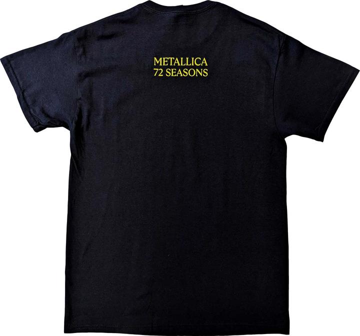 Immagine prodotto Metallica Maglietta 72 Seasons Burnt Crib in cotone per uomo (XL)