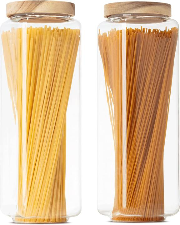 Actual product image Econovo 2-teiliges Vorratsglas-Set (1800ml) (1.80 l)