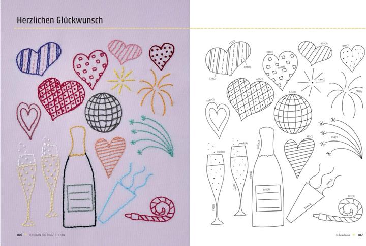Produktbild Ich kann 500 Dinge sticken. Witzige, süsse, coole und freche Motive. Ganz einfach Schritt für (Deutsch, Wendi Gratz, 2020)