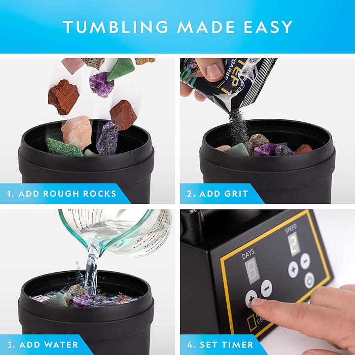 Actual product image National Geographic Rock Tumbler Kit