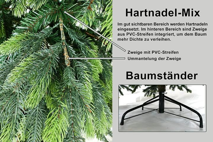 Produktbild Gartenpirat Künstlicher Weihnachtsbaum, 150cm (150 cm)