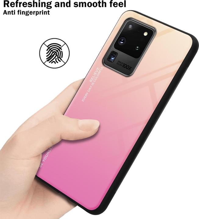 Immagine prodotto Cadorabo Copertura in vetro TPU 2 colori (Samsung Galaxy S20 Ultra)