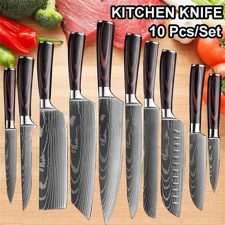 Actual product image Kepeak Sharp stainless steel chef's knives (20.30 cm)