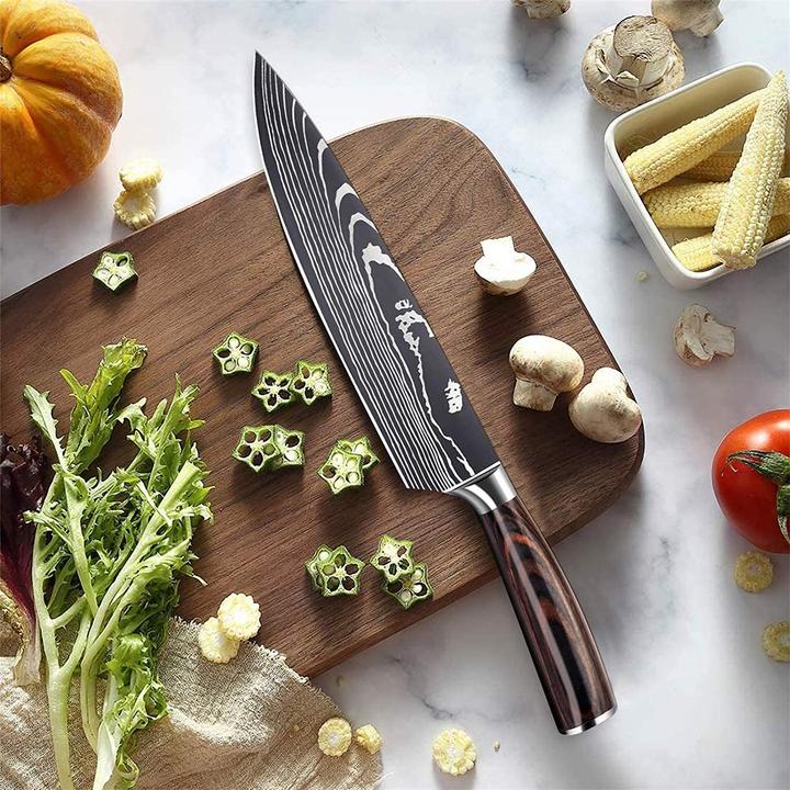 Actual product image Kepeak Sharp stainless steel chef's knives (20.30 cm)