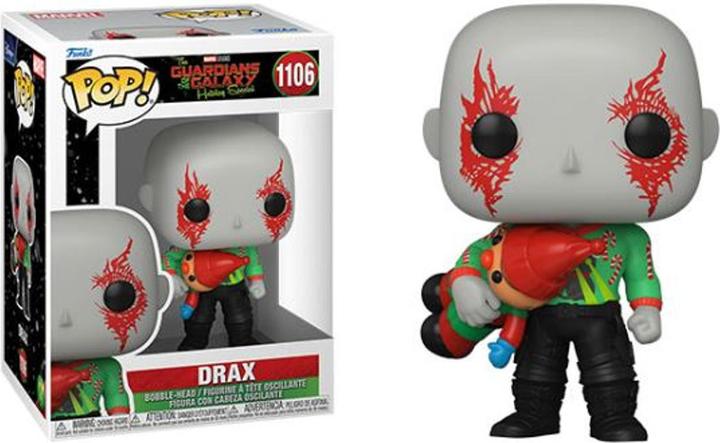 Actual product image Funko Pop! Guardiani della Galassia Holiday Drax (1106)