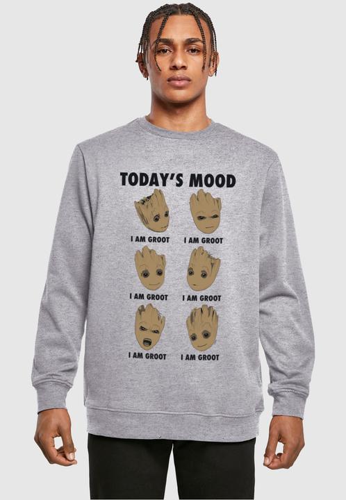 Actual product image Absolute Cult Guardians Of The Galaxy Vol 2 - Groot Todays Mood Crewneck - 114121 (L)