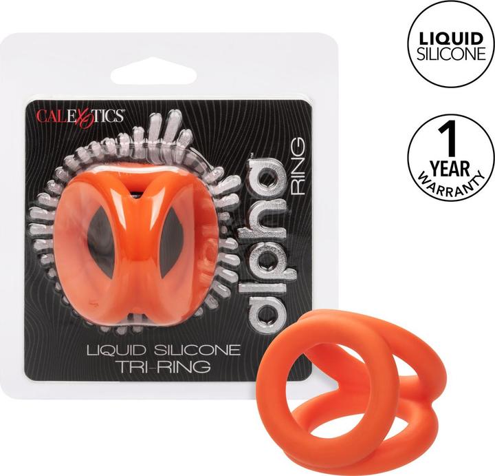 Produktbild CalExotics Alpha™ Liquid Silicone Tri-Ring (3.75 cm)