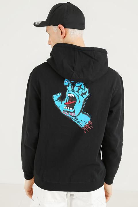 Actual product image Santa Cruz Screaming Hand Chest Hoodie (L)