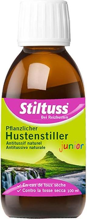 Actual product image Stiltuss Pflanzlicher Hustenstiller Sirup Junior (1 Piece)