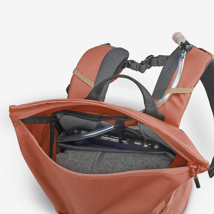Image du produit Quechua Sac à dos de randonnée 16L+4, NH500 Escape Rolltop terracota (21 l)