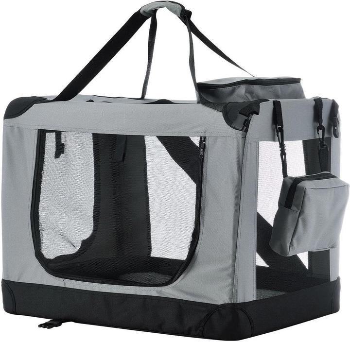 Image du produit Hauptner Caisse de transport pour chiens (pliable) (Chien, Respirant, Fermeture de sécurité, Lavable)