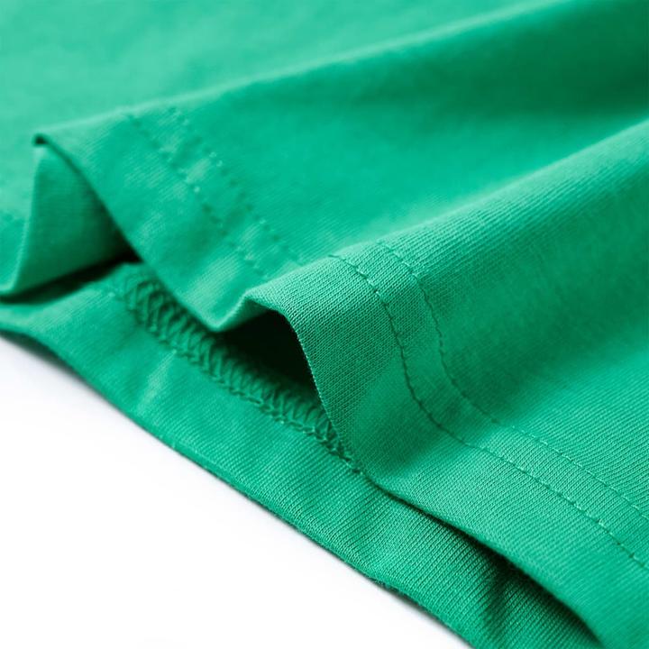 Image du produit VidaXL T-shirt enfant Vert 92,Matière : 100 % coton,Couleur (92)