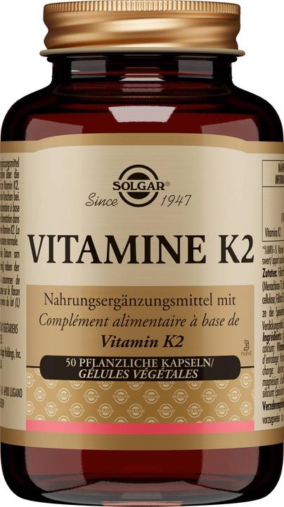 Produktbild Solgar Vitamine K2 Kaps (1 Stück, Kapseln, 159 g)