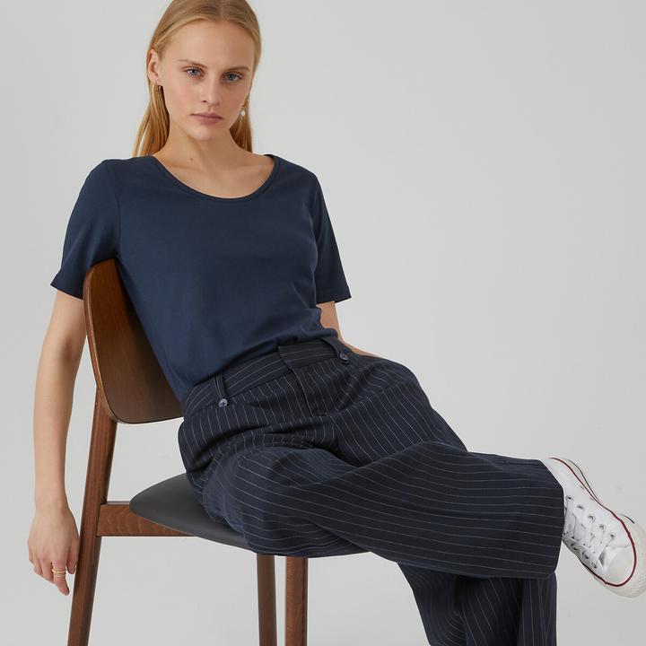 Immagine prodotto La Redoute Collections Maglietta con scollo rotondo (S)