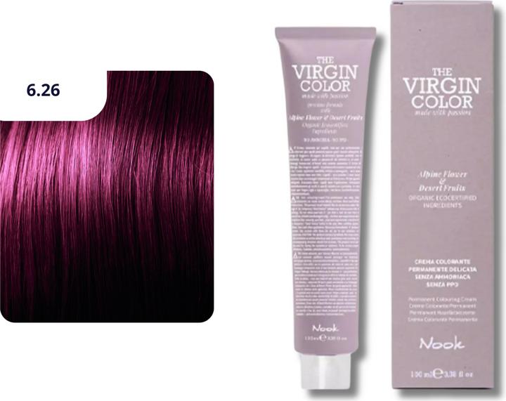 6.26 Dark brown Purple Red