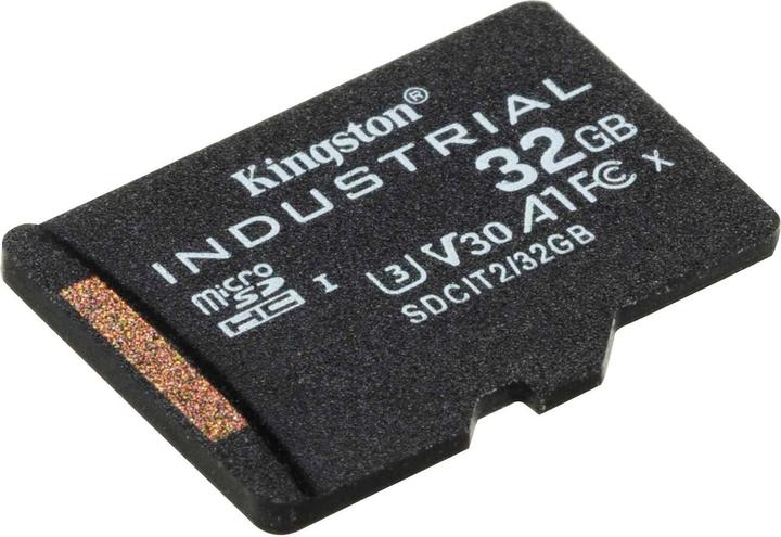 Immagine prodotto Kingston microSDHC Industriale pSLC (32 GB, microSDHC, U3, UHS-I)