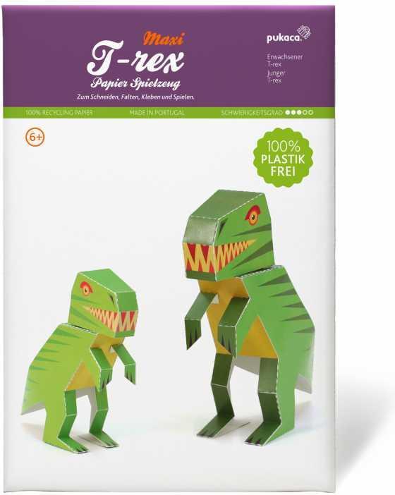 Pukaca Paper toy. Maxi T-Rex