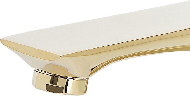 Actual product image Beliani Single lever tap brass gold BERLOI