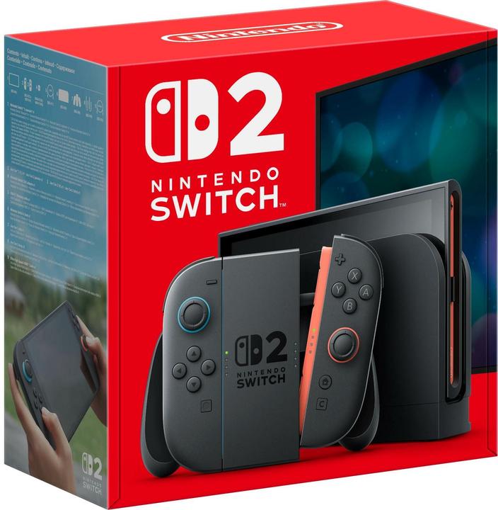 Actual product image Nintendo Switch 2, gray/gray, EU