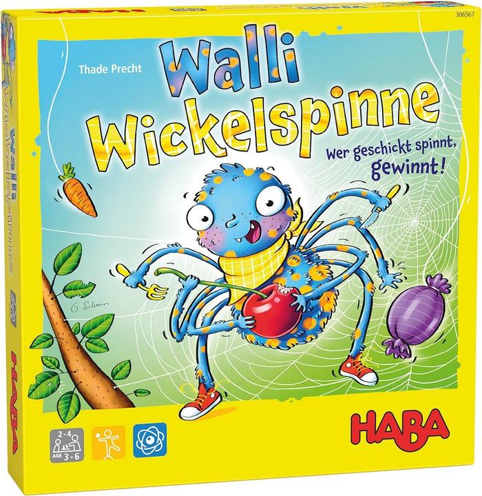 Haba Walli Wickelspinne (Deutsch)