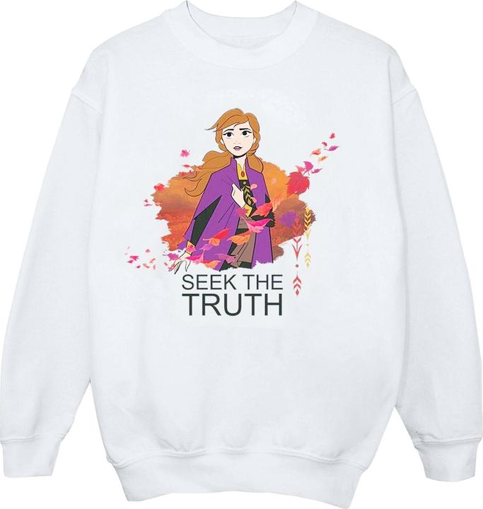 Disney Frozen 2 Anna Seek The Truth Wind Sweatshirt Jungen (116)