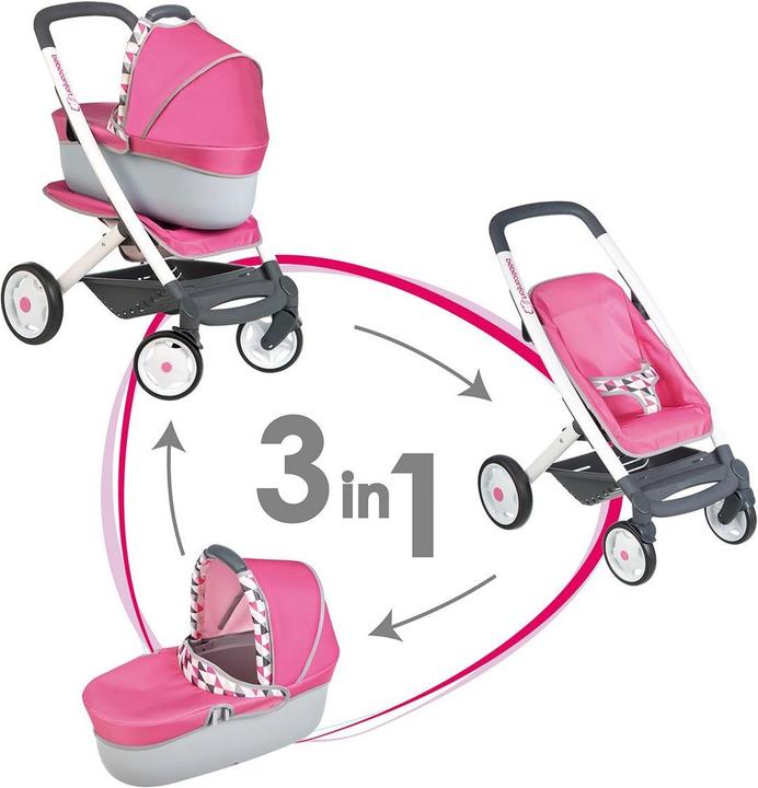 Actual product image Smoby Bébé Confort pushchair with doll's pram
