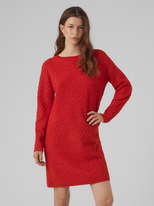 Image du produit Vero Moda VMANJASTINNA LS BOATNECK DRESS GA EXC Robe en maille (XS)