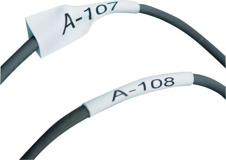 Produktbild Dymo Rhino Heat Shrink Tube 24mm white (2.40 cm, Weiss)