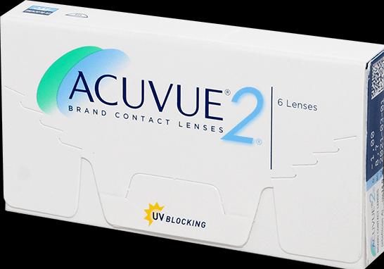 Produktbild Discountlens Acuvue 2 - 6 (+2, 6 Stück, 2-Wochen Linse, Sphärisch)