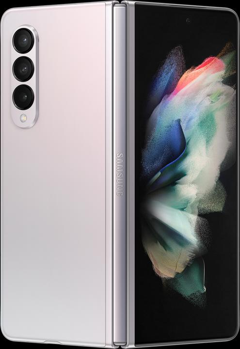 Actual product image Samsung Galaxy Z Fold3 5G EU (512 GB, Phantom silver, 7.60", SIM + eSIM, 12 Mpx, 5G)
