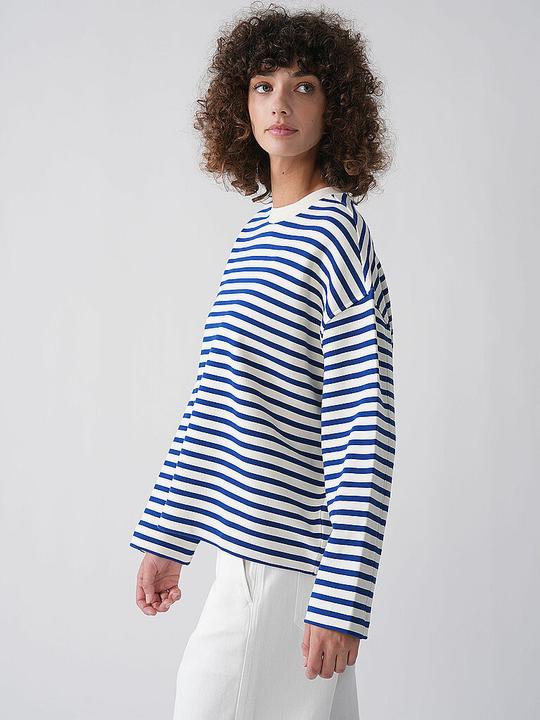 Actual product image Armedangels Sweater FRANKAA STRIPES (L)