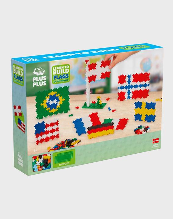 Produktbild Plus-Plus Learn To Build Flags of the World - (3932)
