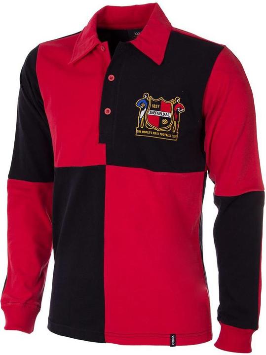 Actual product image Copa Football Sheffield FC 1950 Retro Jersey (M)