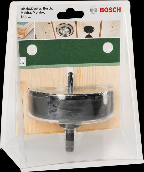 Actual product image Bosch Zubehör Hole saw for spot lamps diameter = 100 mm (100 millimetres)