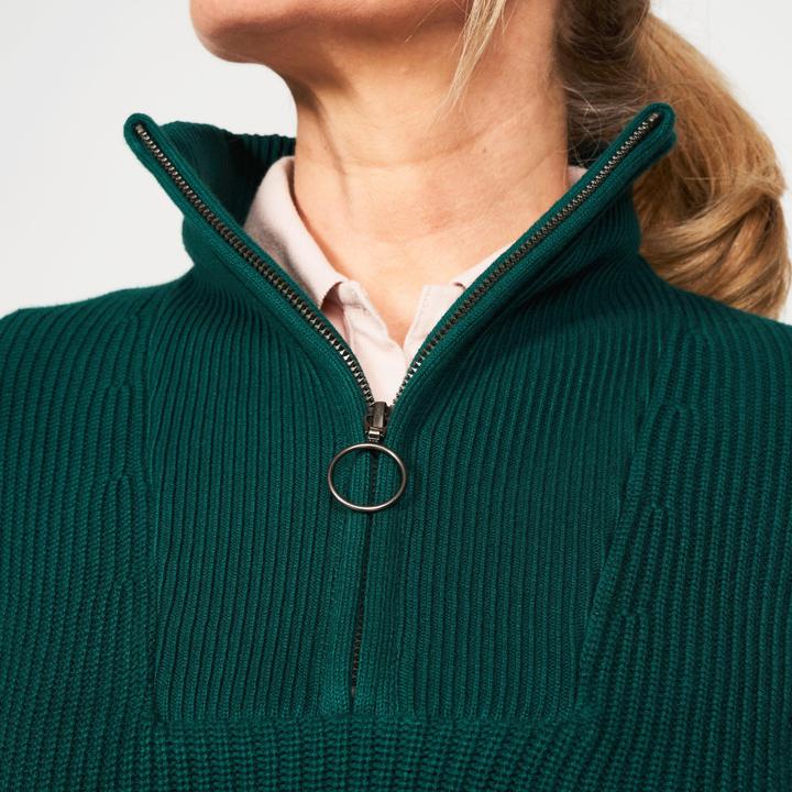 Image du produit Inesis Pull-over femme mi-bas golf - MW500 vert (L)